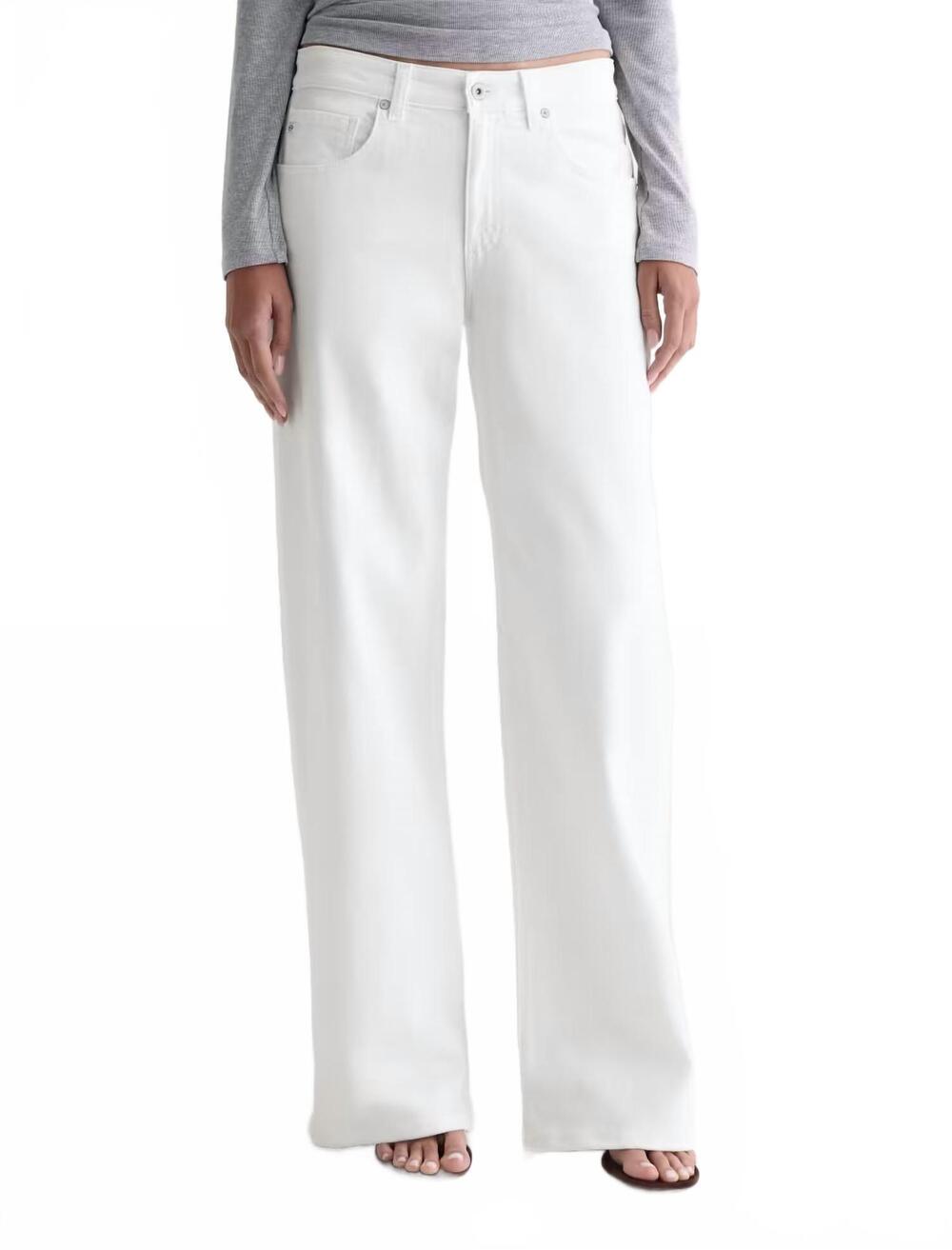 NEW AG JEANS adria jeans in gallery white